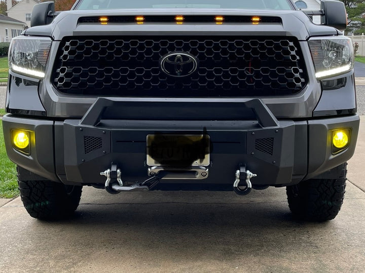 Barricade HD Stubby Front Bumper with Winch Mount (14-21 Tundra)