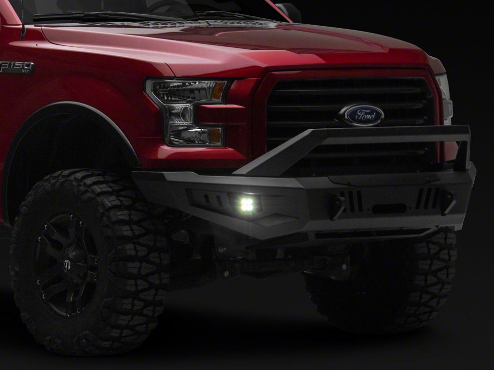 Barricade Aluminum HD Lite Front Winch Bumper with Skid Plate (15-17 F-150, Excluding Raptor)