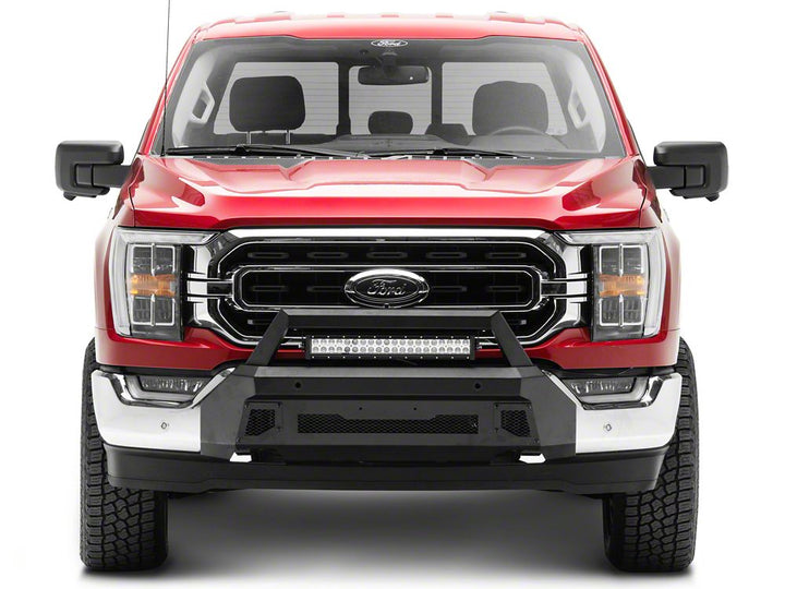 Barricade HD Stubby Front Bumper with 20-Inch LED Light Bar (21-23 F-150, Excluding Raptor)