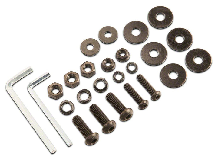 Barricade Replacement ACC Relocation Bracket Hardware Kit for T556100 Only (21-24 F-150, Excluding Raptor)