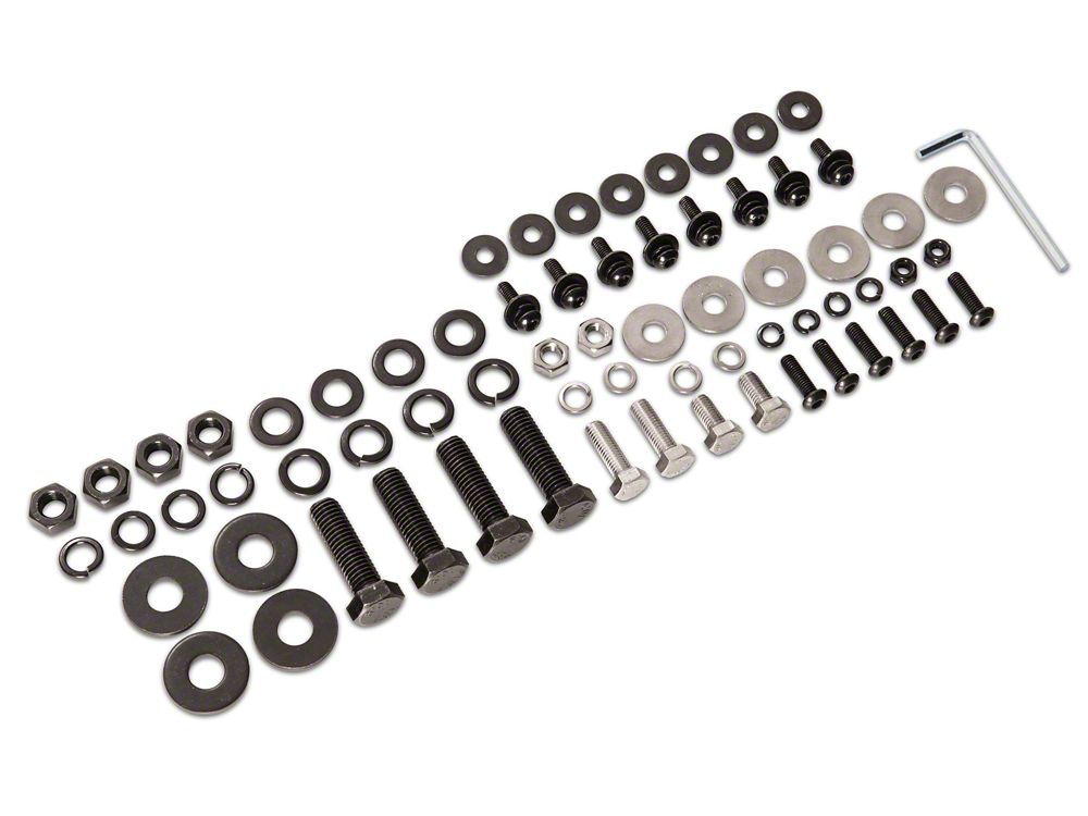 Barricade Replacement Bumper Hardware Kit for T546790 Only (15-17 F-150, Excluding Raptor)